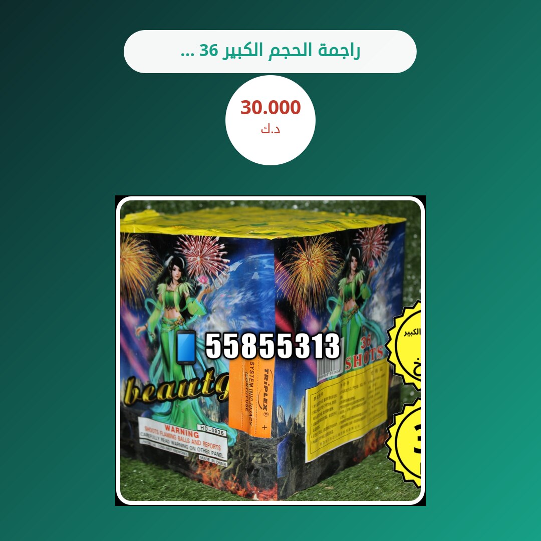 راجمة الحجم الكبير 36 صاروخ: السعر والمواصفات الكاملة